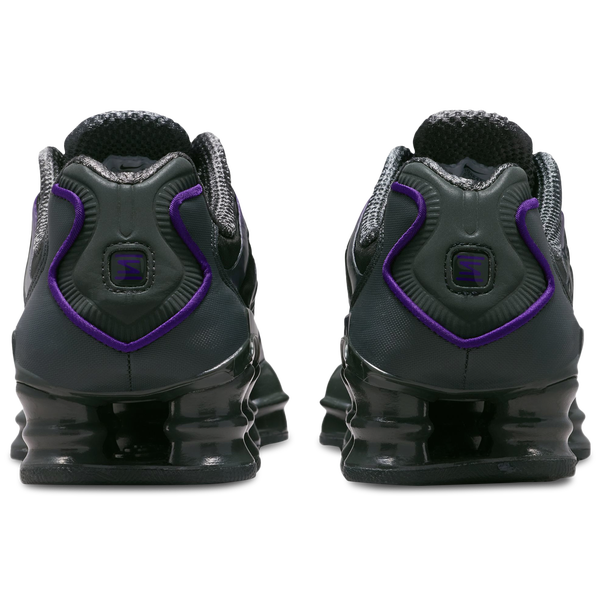 Nike Shox TL - Girls' Grade School - Smoke Grey/Court Purple - Image 3