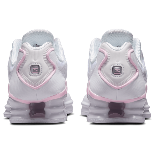 Nike Shox TL - Boys' Grade School - White/Metallic Silver/Pink Foam - Image 3
