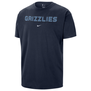 Nike Grizzlies Wordmark Standard Issue S/S T-Shirt - Men's - Navy