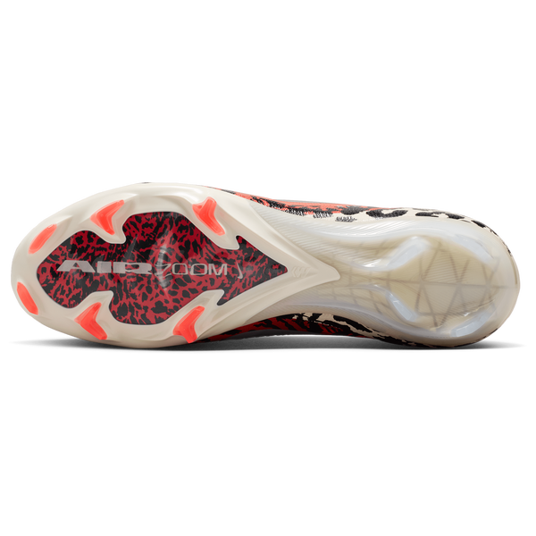 Nike Zoom Superfly 10 Elite FG - Men's - Mtlc Silver/Burgundy Crush/Univ Red - Image 5
