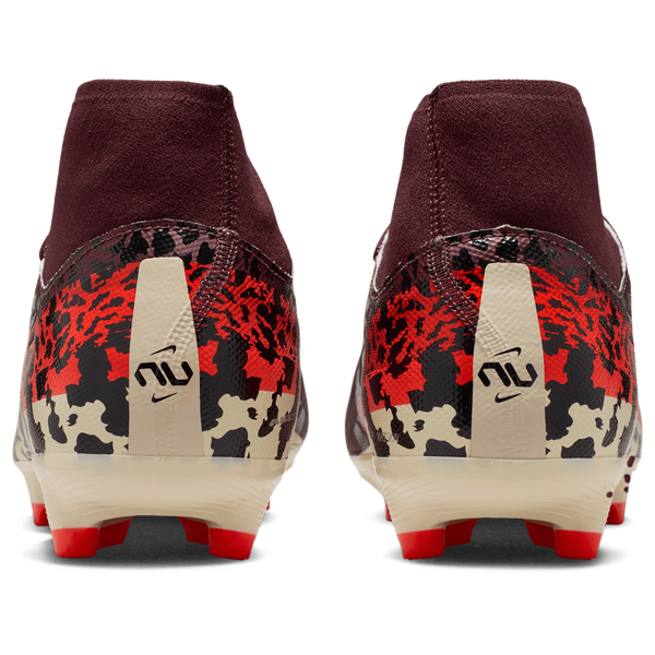 Nike Zoom Superfly 10 Academy FG/MG - Men's - Burgundy Crush/Univ Red/Mtlc Silver - Image 3