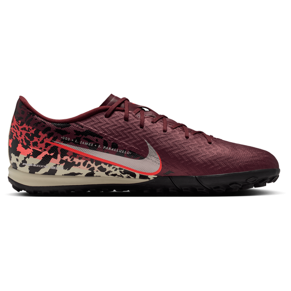 Nike Zoom Vapor 16 Academy TF - Men's - Burgundy Crush/Mtlc Silver/Univ Red