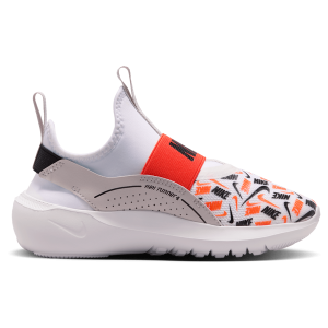 Nike Flex Runner 4 AOP - Boys' Preschool - Safety Orange/White/Black
