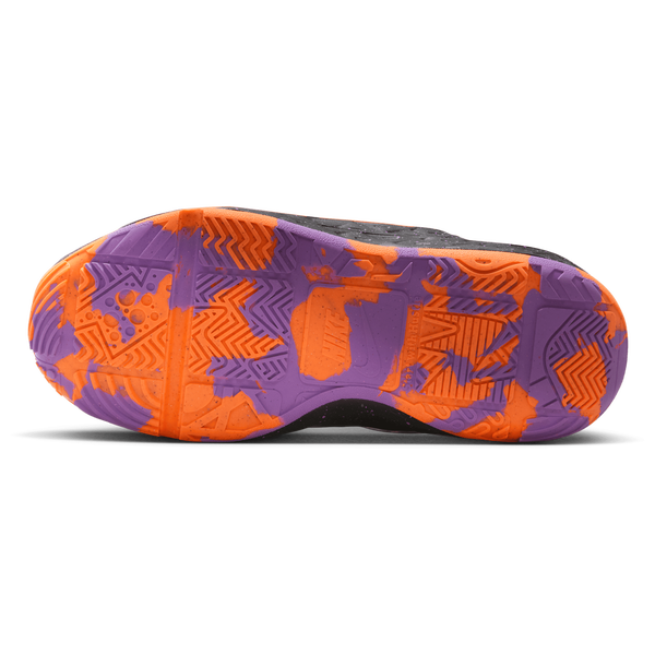 Nike Team Hustle D 12 SE - Boys' Preschool - Bright Violet/Black/Total Orange - Image 5