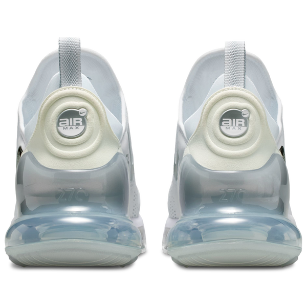 Nike Air Max 270 Premium - Men's - White/Metallic Silver - Image 3