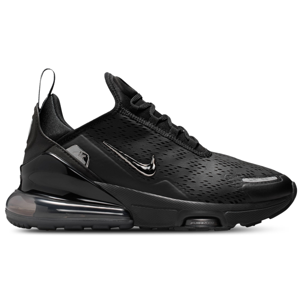 Nike Air Max 270 Premium - Women's - Metallic Silver/Black