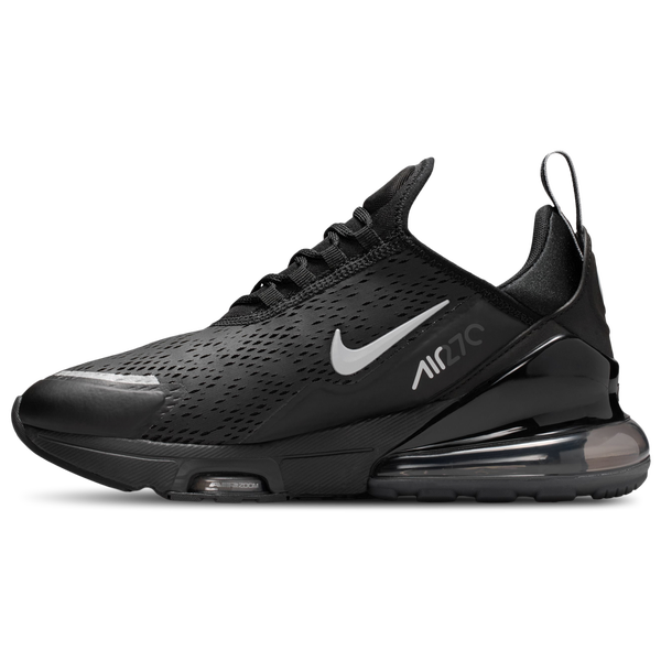 Nike Air Max 270 Premium - Women's - Metallic Silver/Black - Image 2