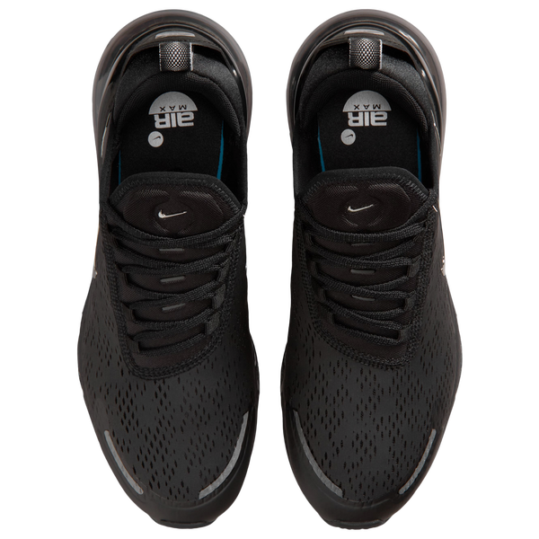 Nike Air Max 270 Premium - Women's - Metallic Silver/Black - Image 4