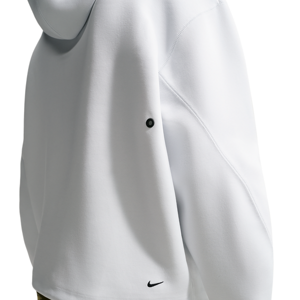 Nike Tech Ergo Pullover Hoodie - Men's - Off White/Black - Image 2