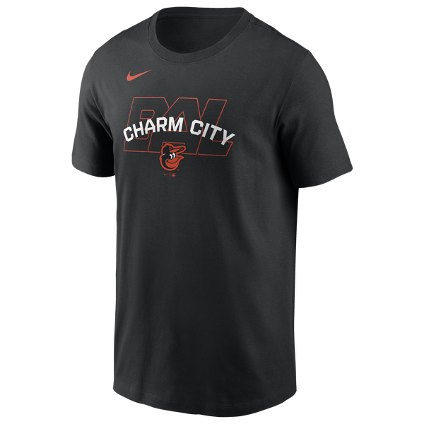 Nike Orioles Hot Corner T-Shirt - Men's - Black - Image 2