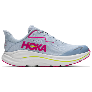HOKA Clifton 10 - Girls' Grade School - Grey/Pink
