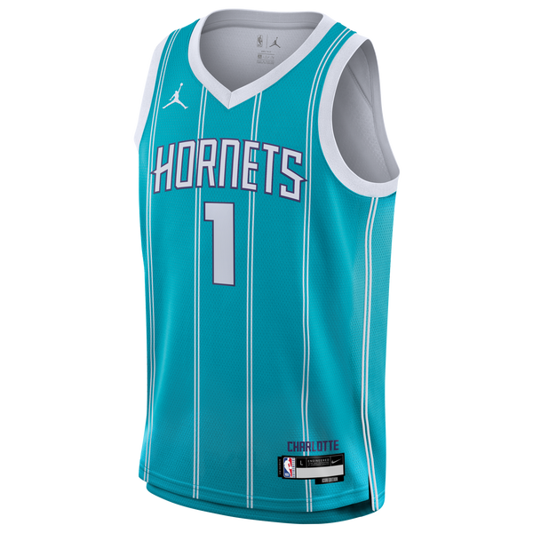 Nike NBA Icon Swingman Jersey - Boys' Grade School - Black - Image 2