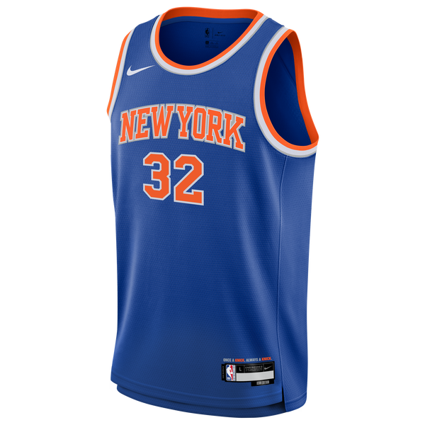 Nike Karl-Anthony Towns Knicks Icon Jersey - Boys' Grade School - Rush Blue - Image 2