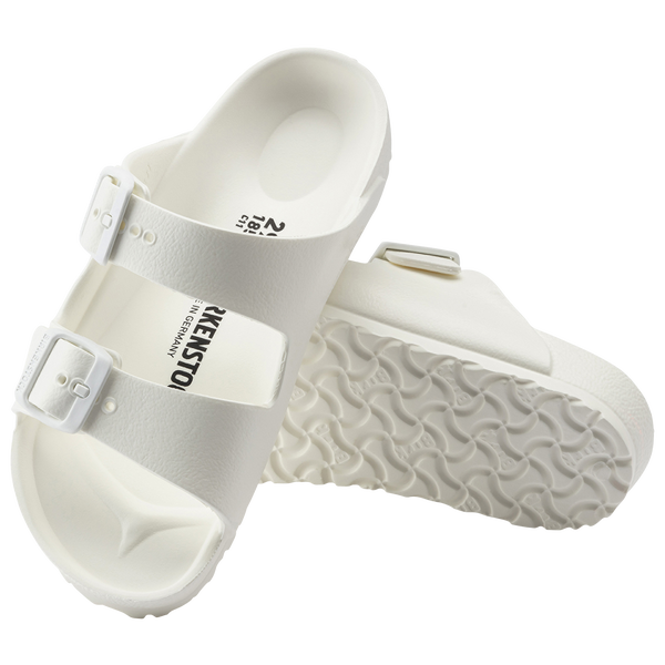 Birkenstock Arizona - Girls' Preschool - White/White - Image 3