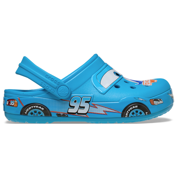 Crocs Lightning McQueen Dinoco Clogs - Boys' Preschool - Blue/Multi - Image 2
