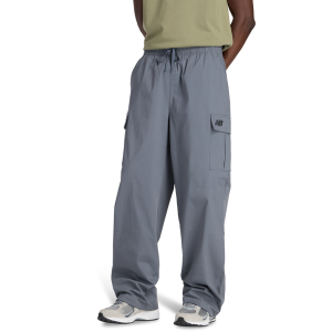 New Balance Cotton Twill Cargo Pants - Men's - Grey/Black