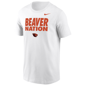 Nike Oregon State Alternate Logo 1 T-Shirt - Men's - White