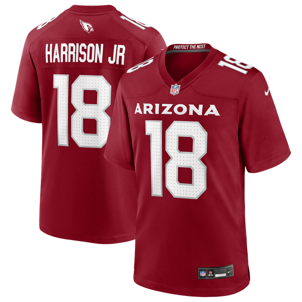 Nike Marvin Harrison Jr Cardinals Game Jersey - Men's - Tough Red