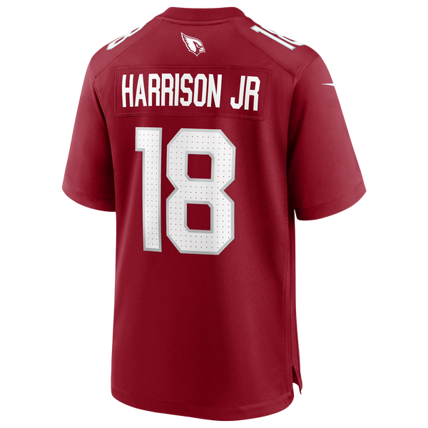 Nike Marvin Harrison Jr Cardinals Game Jersey - Men's - Tough Red - Image 3
