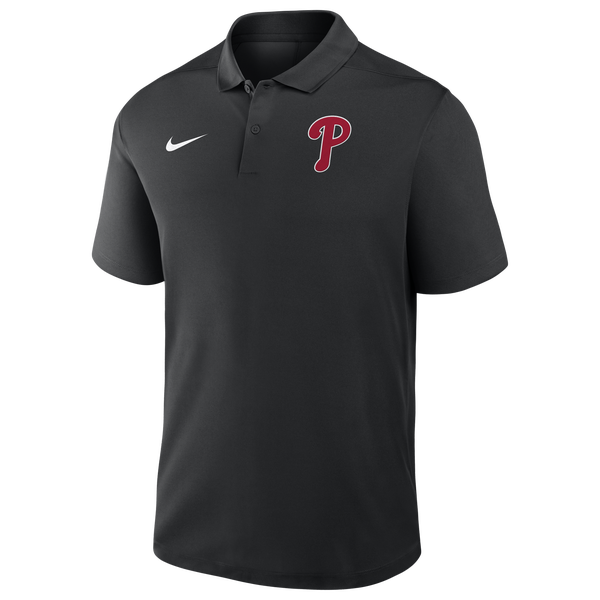 Nike Phillies Victory Polo - Men's - Black - Image 2