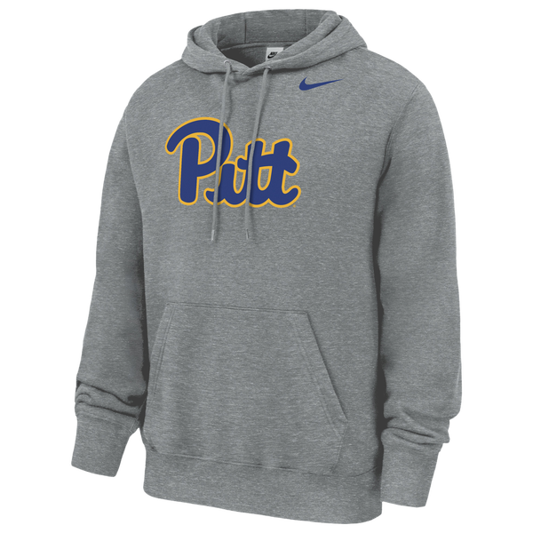 Nike University of Pittsburgh Alternate Logo Hoodie - Men's - Gray