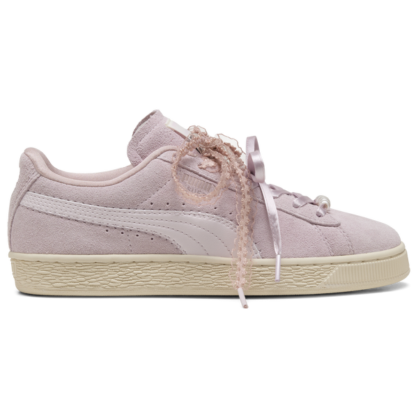 PUMA Suede Bloom - Women's - Misty Pink/Powder Pink