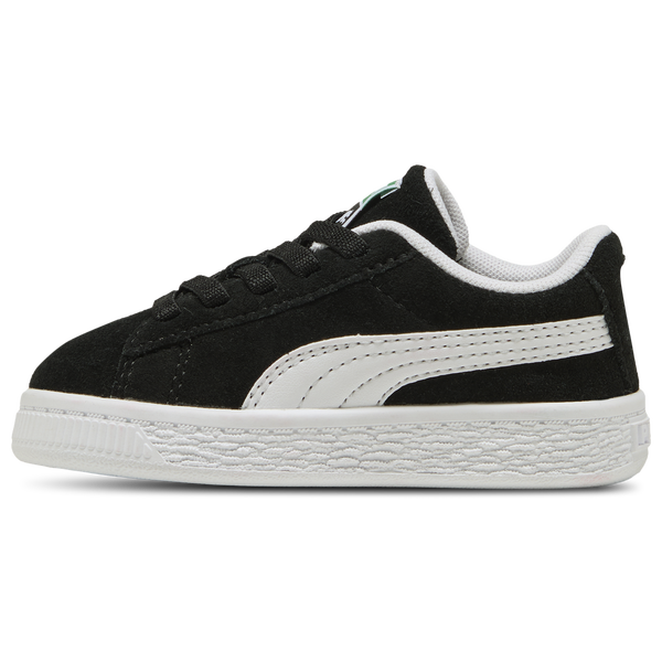 PUMA Suede Classic - Girls' Toddler - Puma White/Puma Black - Image 2