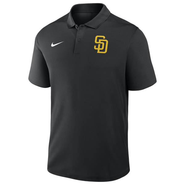 Nike Padres Victory Polo - Men's - Black - Image 2