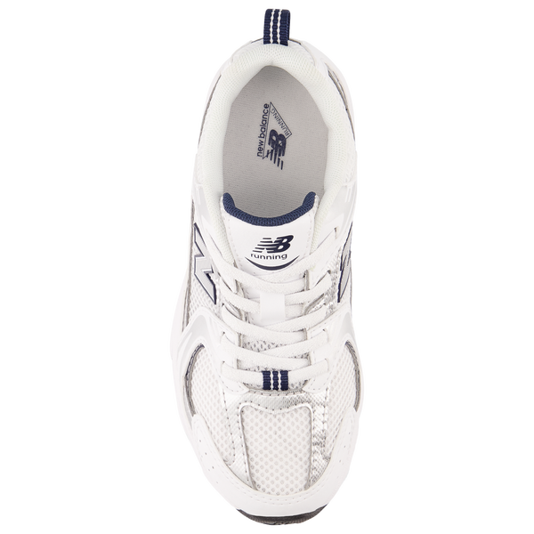 New Balance 530 - Boys' Preschool - White/Navy - Image 3