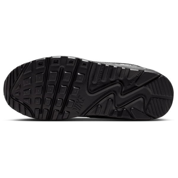 Nike Air Max 90 Mesh - Boys' Grade School - Black/White - Image 5