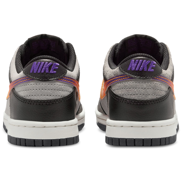 Nike Dunk Low - Boys' Grade School - Grey/Purple/Orange - Image 3