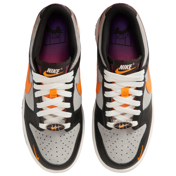 Nike Dunk Low - Boys' Grade School - Grey/Purple/Orange - Image 4