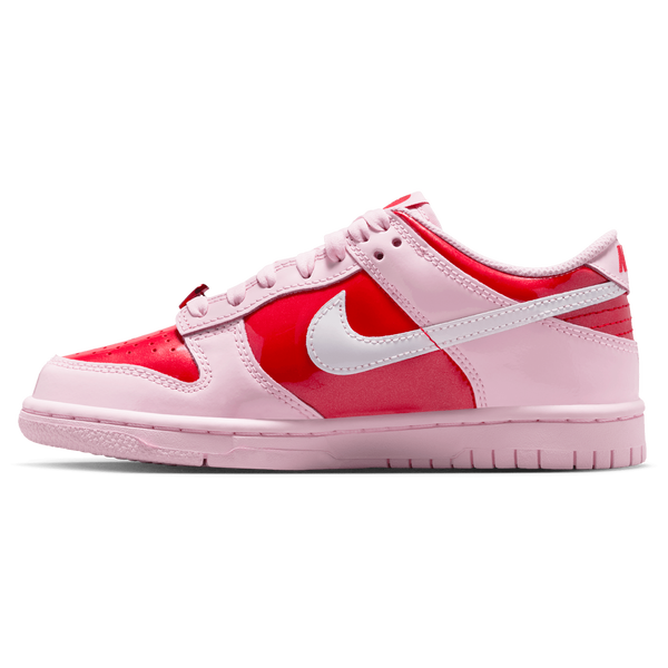 Nike Dunk Low Valentine's Day - Girls' Grade School - Red/Pink Foam/Summit White - Image 2