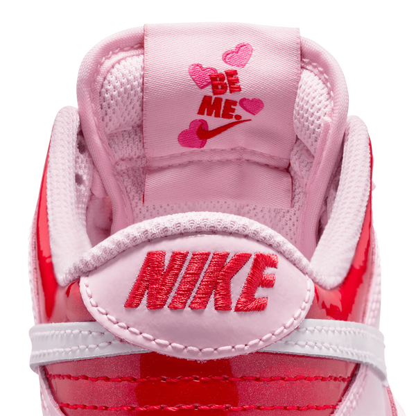 Nike Dunk Low Valentine's Day - Girls' Grade School - Red/Pink Foam/Summit White - Image 9