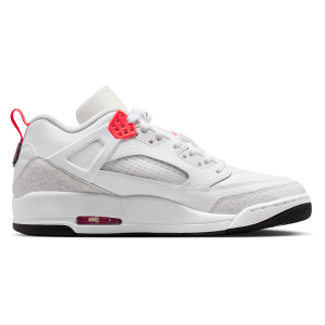 Jordan Spizike Low - Men's - White/Bright Crimson/Vast Grey
