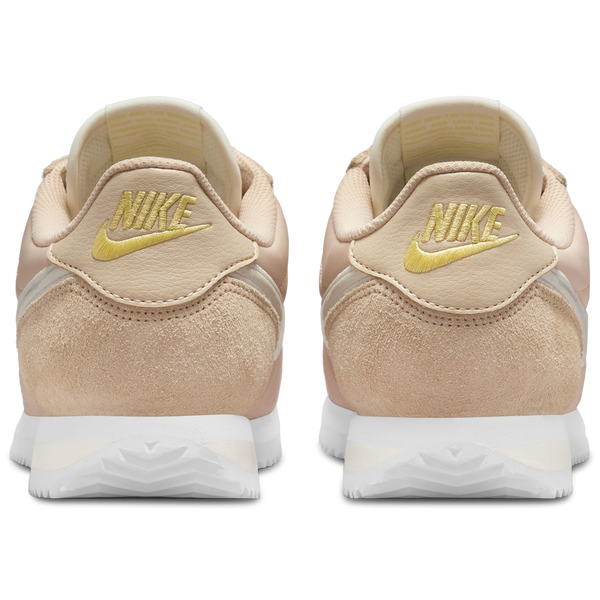 Nike Cortez FL1 - Women's - Alabaster/Soft Yellow - Image 3