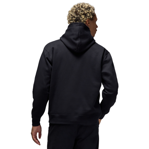 Jordan New York City HBR Fleece Pullover - Men's - Black/Red/Black - Image 2
