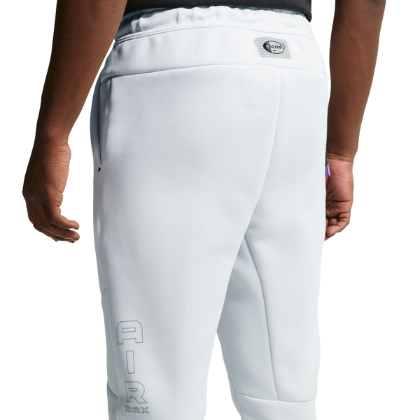 Nike Dri-FIT Retro Fleece Crew - Men's - Bright Violet/Off White - Image 2