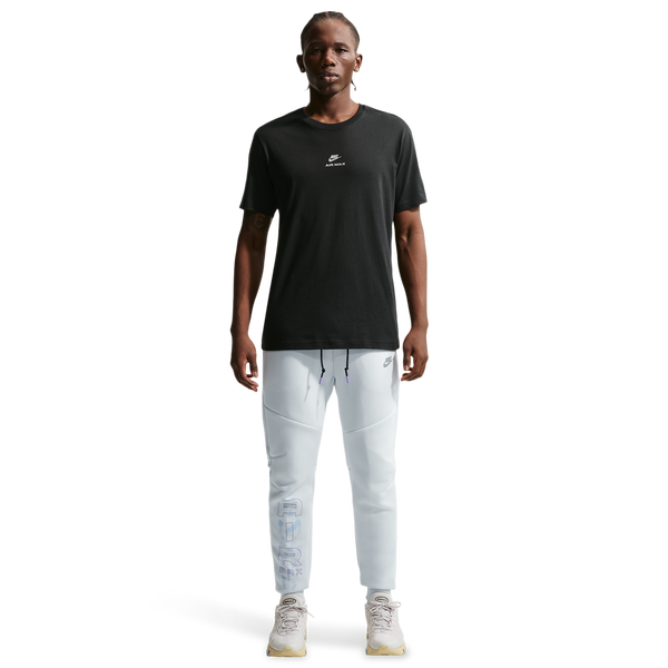 Nike Dri-FIT Retro Fleece Crew - Men's - Bright Violet/Off White - Image 3