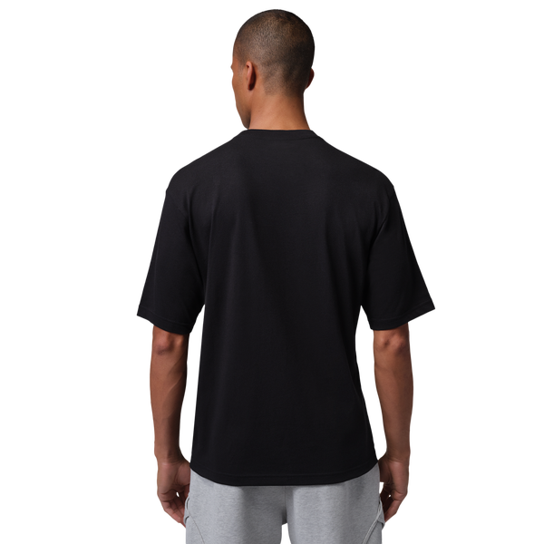 Jordan Air Scrpt Gfx Ss Crew - Men's - Black - Image 2