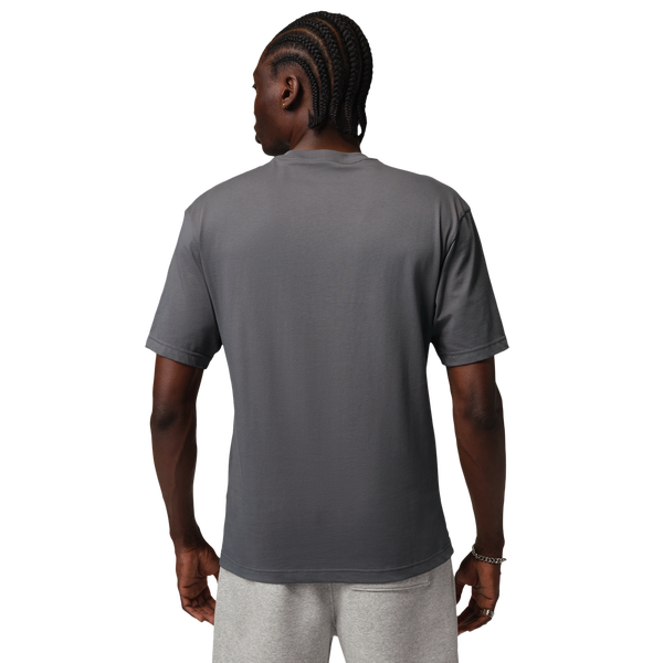 Jordan Air Scrpt Gfx Ss Crew - Men's - Iron Grey - Image 2