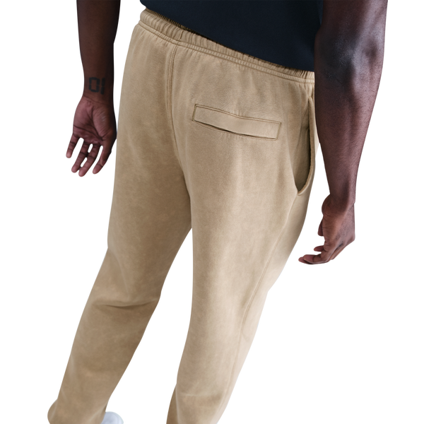 Nike CWash Club Basketball Cuff Pants - Men's - Beige - Image 2