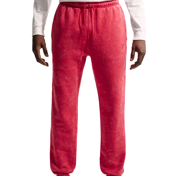 Nike CWash Club Basketball Cuff Pants - Men's - University Red/University Red