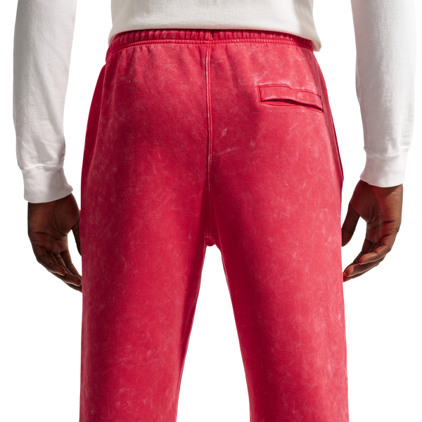 Nike CWash Club Basketball Cuff Pants - Men's - University Red/University Red - Image 2