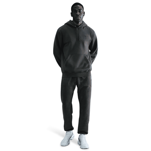 Nike CWash Club Basketball Hoodie - Men's - Anthracite - Image 3