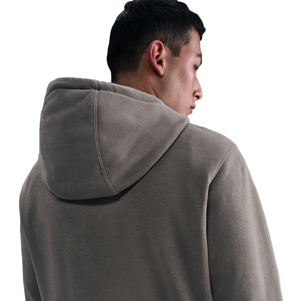 Nike CWash Club Basketball Hoodie - Men's - Cave Stone - Image 2
