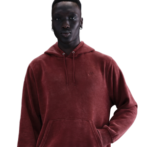 Nike CWash Club Basketball Hoodie - Men's - Dark Team Red