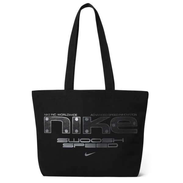 Nike Heritage Tote 2.0 - Adult - Black/Metallic Cool Grey/Black