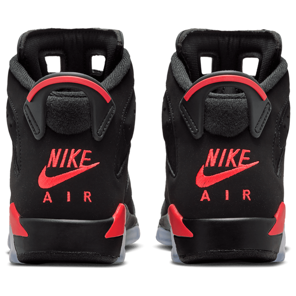 Jordan Retro 6 - Boys' Grade School - Black/Red - Image 3
