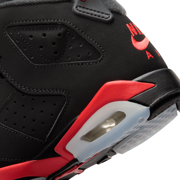 Jordan Retro 6 - Boys' Grade School - Black/Red - Image 8
